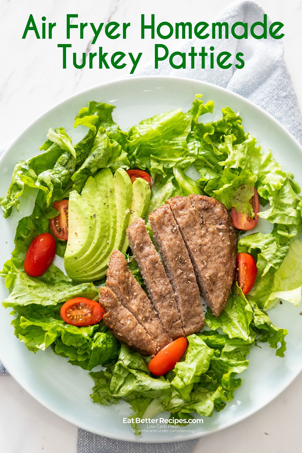 Air Fryer Turkey Patty Recipe Fresh Patties or Frozen Eat Better Recipes