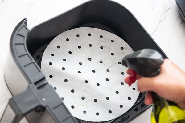 Line Air Fryer with Parchment
