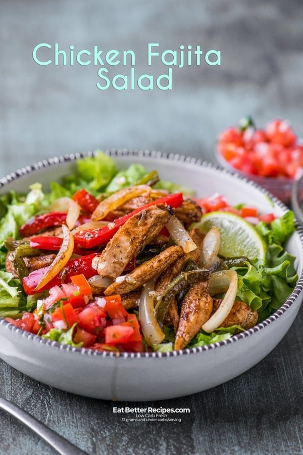 Chicken Fajita Salad Bowls