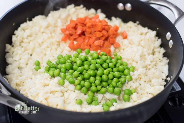 How to Make Cauliflower Fried Rice Recipe | @EatBetterRecipes
