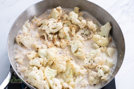 Low Carb Mashed Cauliflower Recipe KETO | @eatbetterrecipes